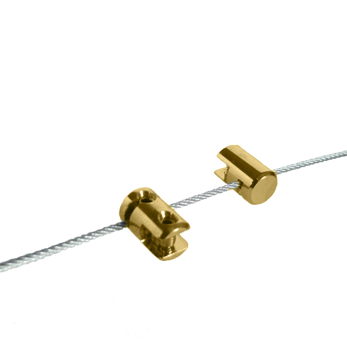 Gold plated clamps